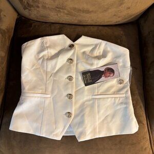 BOLD Elements Sugar Swizzle Stapless Top - NWT - 6P